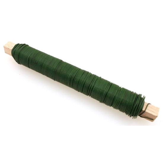 Spoltråd 0,6 mm grön, 100 g