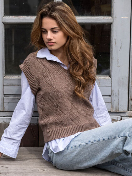 domino Slipover|No.4 Organic Wool & Nettles