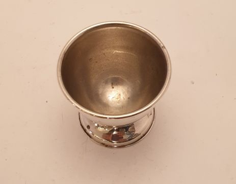 Egg cup nickel silver - 2