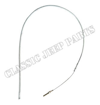 Emergency brake tube and cable M38