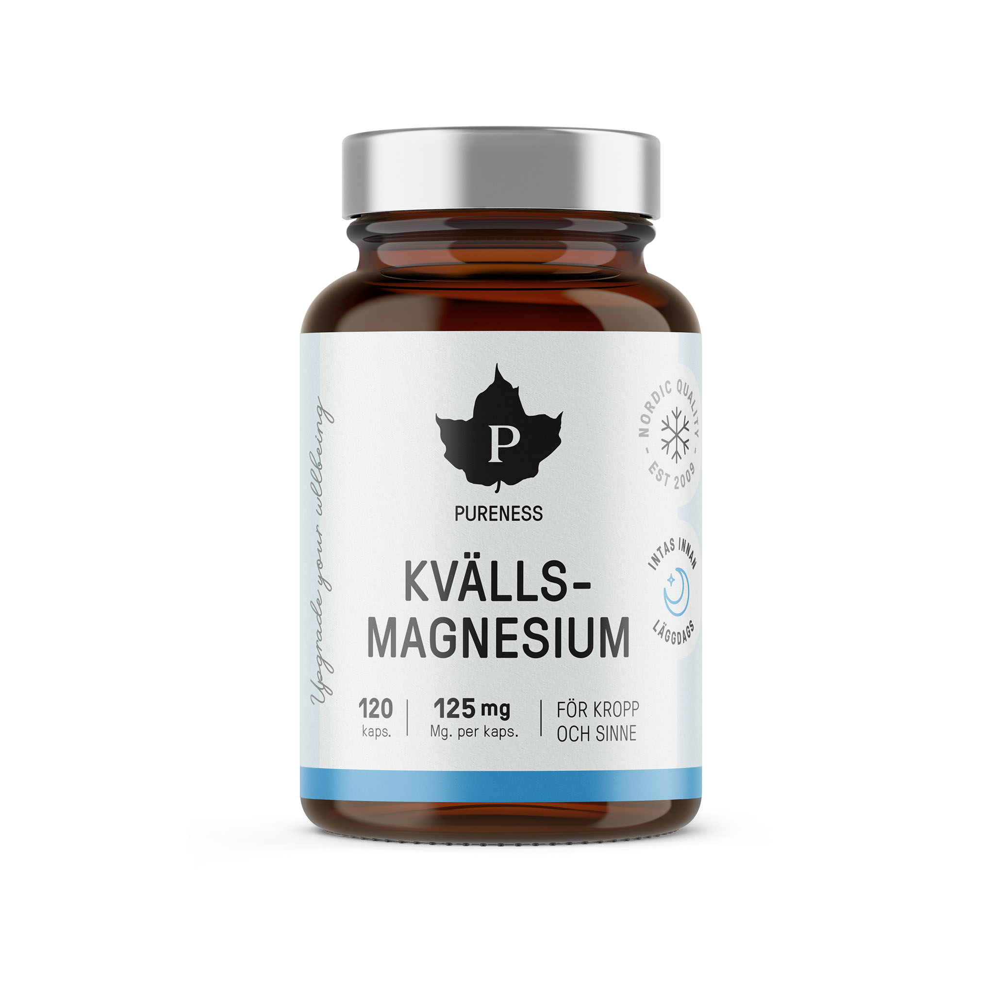Kvällsmagnesium 120 kapslar - Pureness