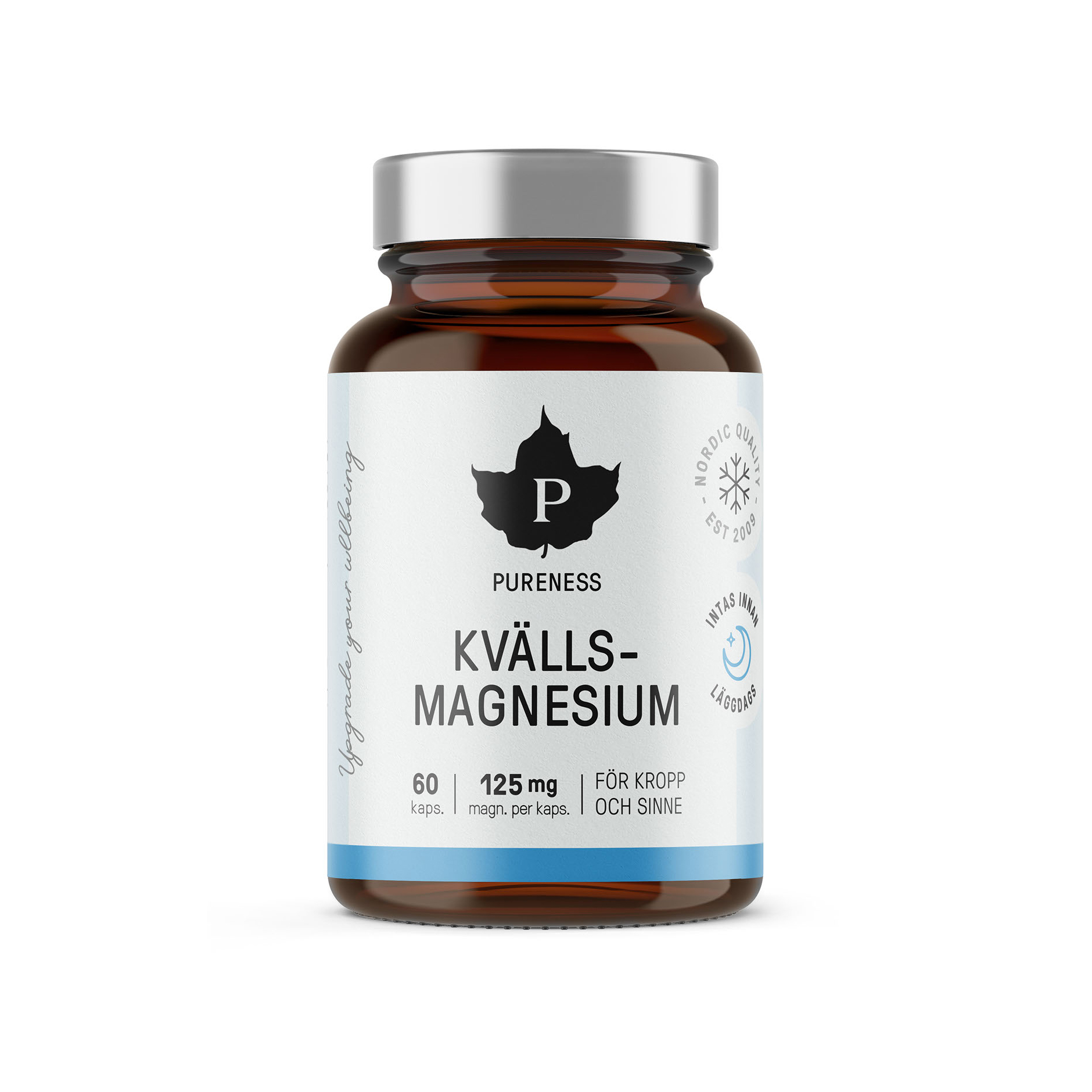Kvällsmagnesium 60 kapslar - Pureness