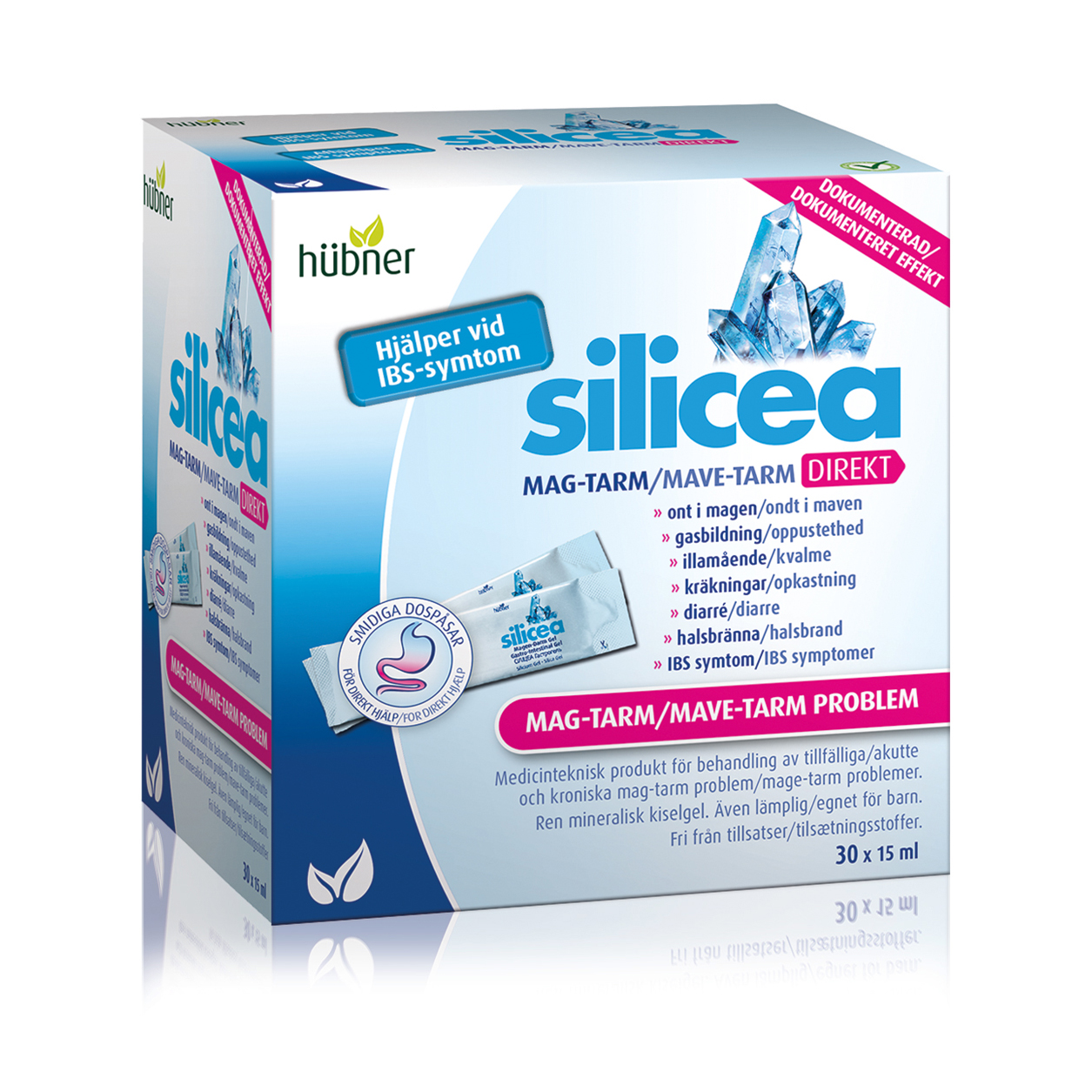 Mag-Tarm Direkt 30 dospåsar á 15ml Silicea