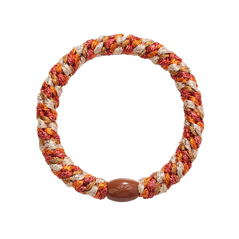 Ella Elastic 10-pack  Glitter Red Rust