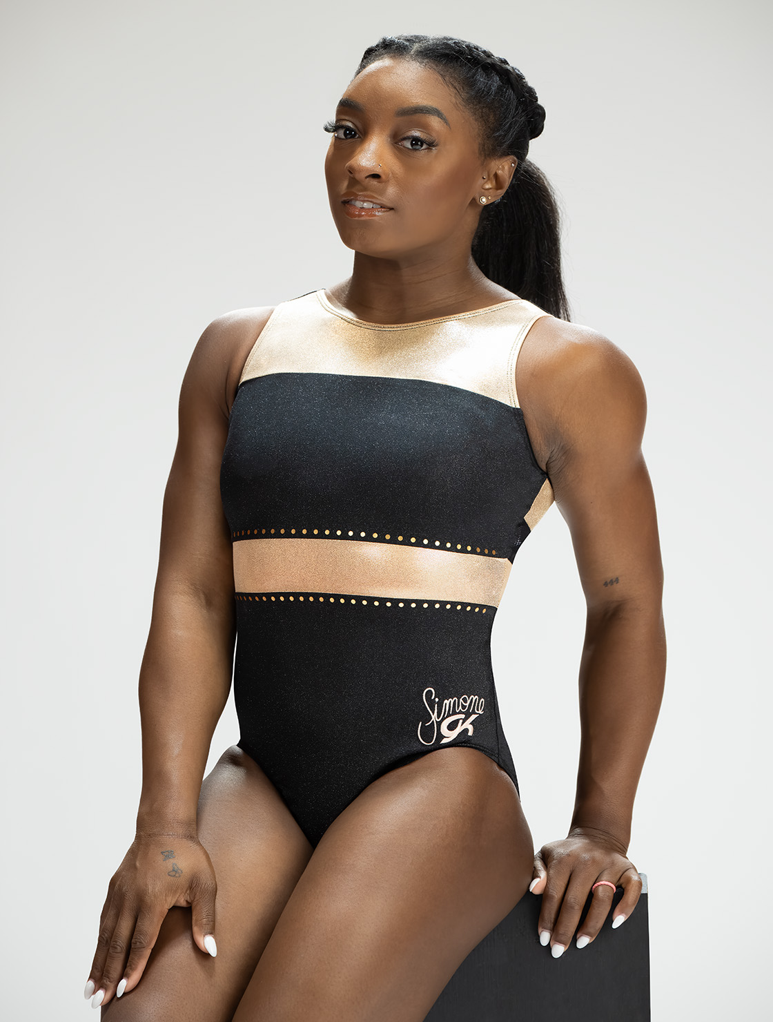 Simone Biles To The Top Tank Leotard  - 4