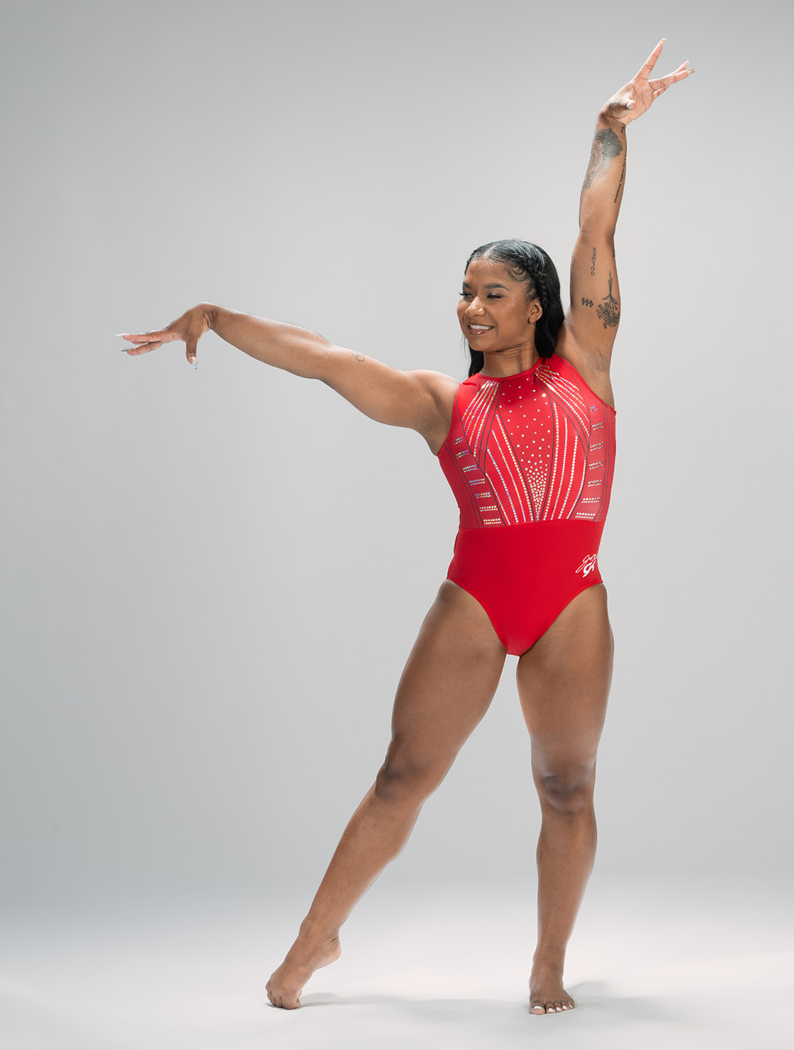 Jordan Chiles Daring Determination Tank Leotard - 4