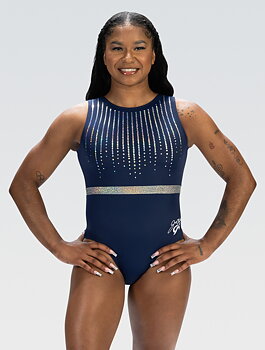 Jordan Chiles Sparkle And Strive Tank Leotard