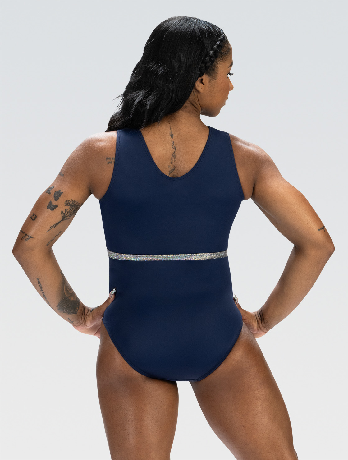 Jordan Chiles Sparkle And Strive Tank Leotard - 2