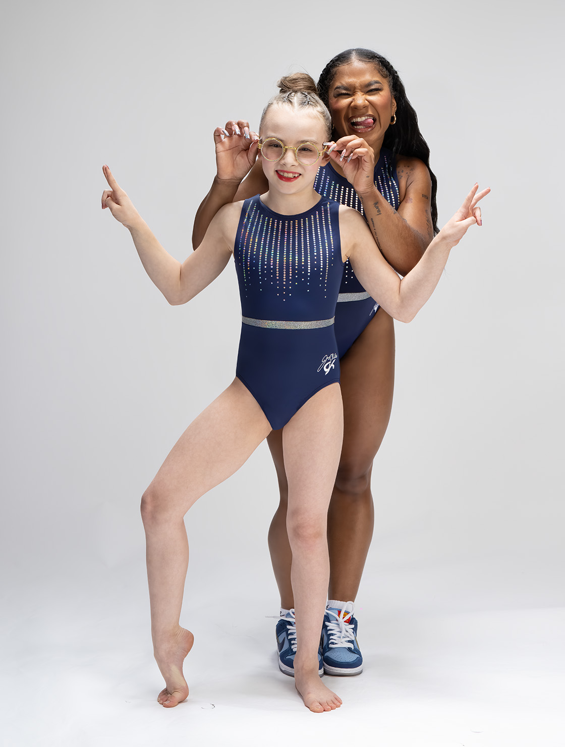 Jordan Chiles Sparkle And Strive Tank Leotard - 5