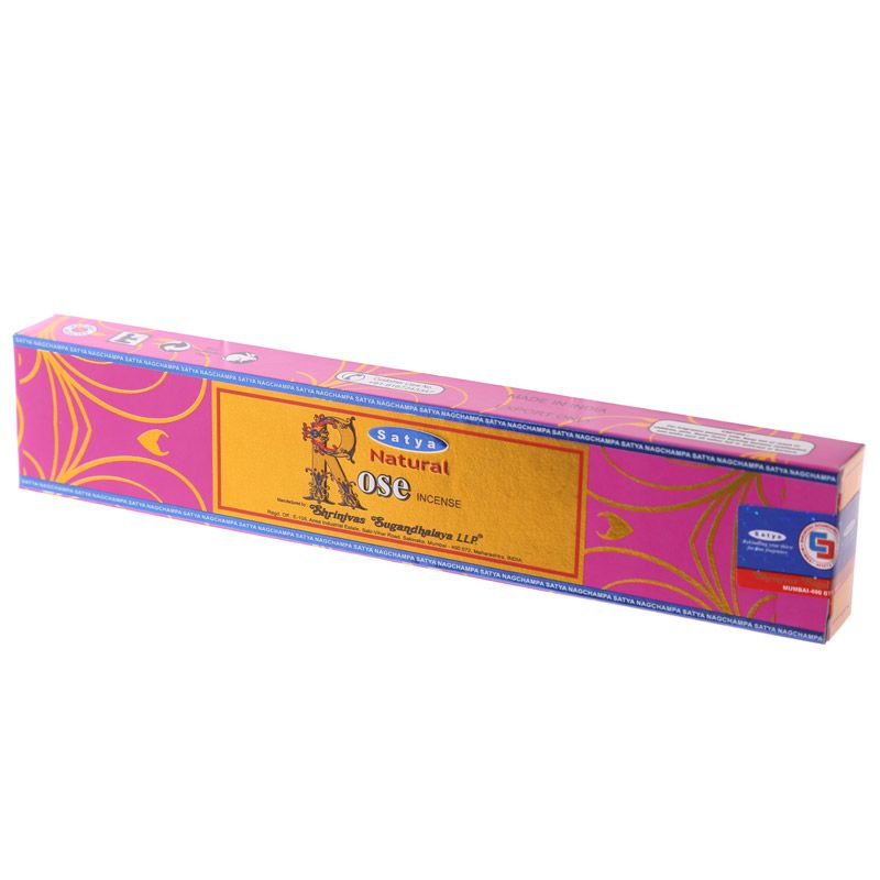 Satya Naturliga Rose Rökelse Stickor 15g - 2