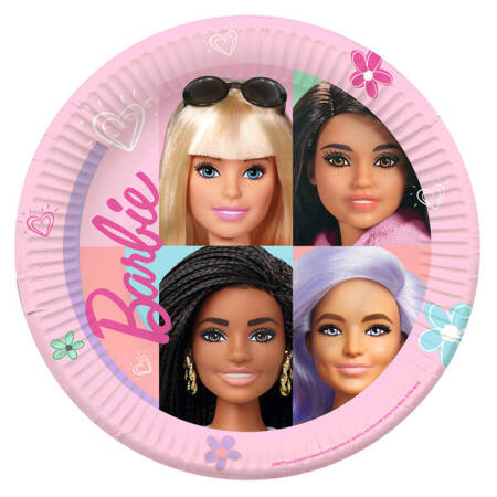 Papperstallrikar - Barbie & vänner