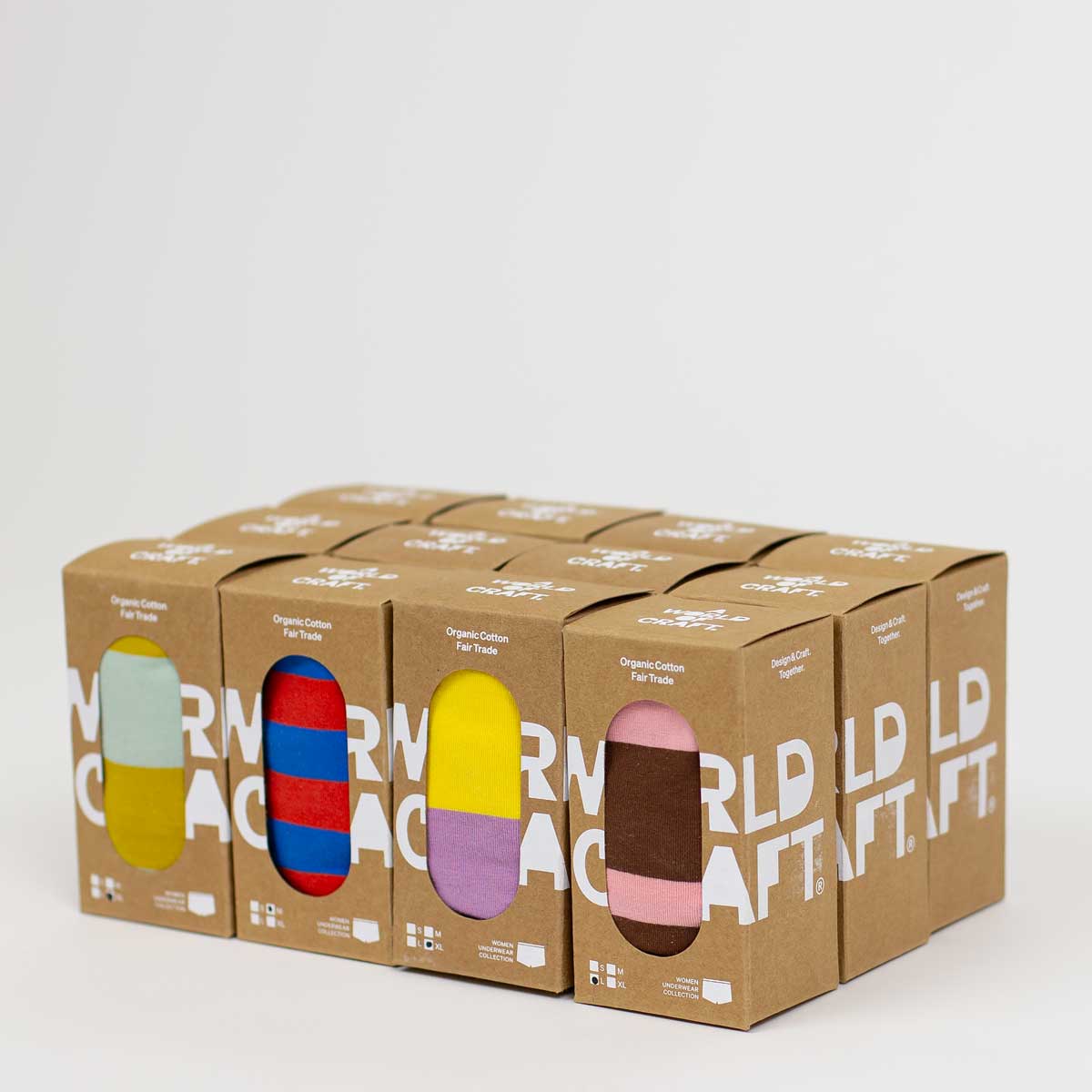 Trosor brun/rosa, A World of Craft - 3