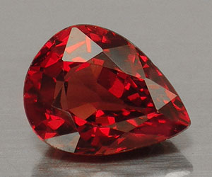 Impresionante piedra preciosa de granate rodolita natural de talla calibrada de 7x5 mm de 1 ct - 2