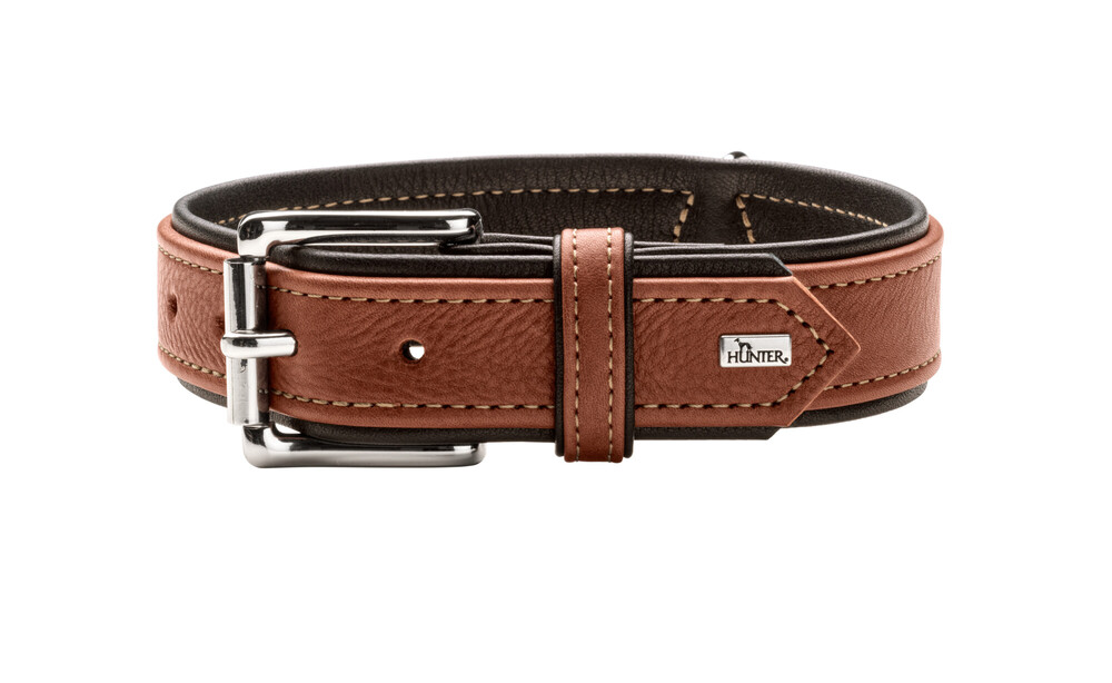 HUNTER Canadian Up halsband cognac/svart