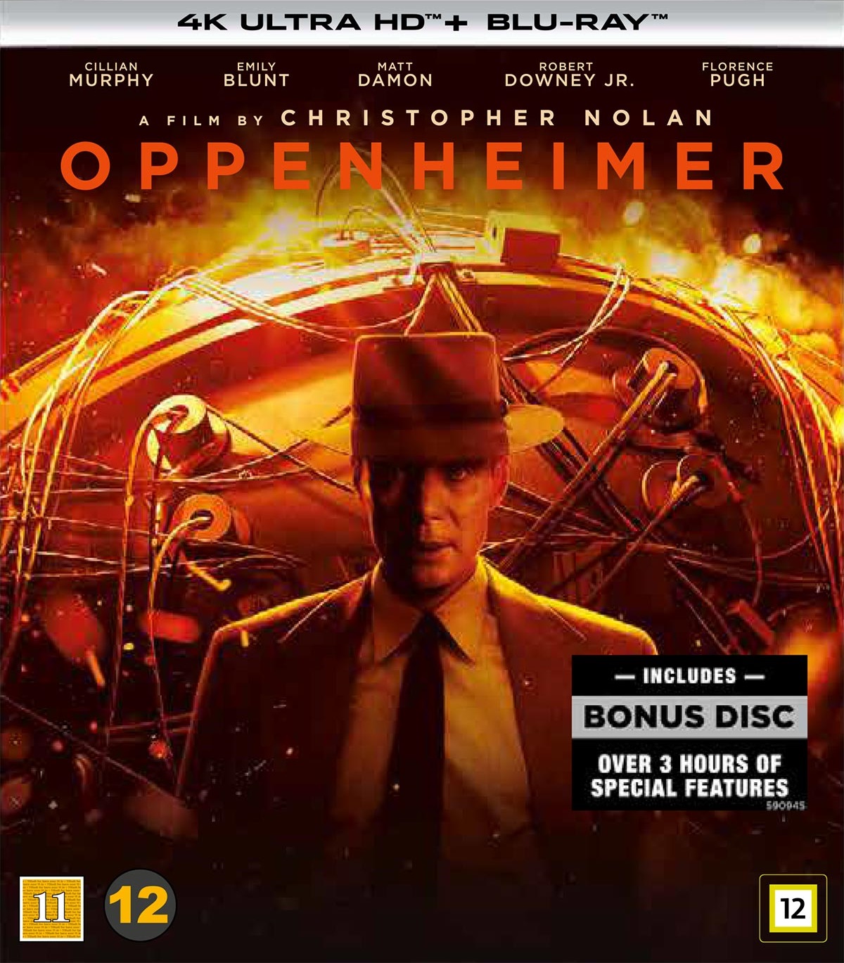 Oppenheimer (4K Ultra HD + Blu-ray) - Kvarnvideo.se