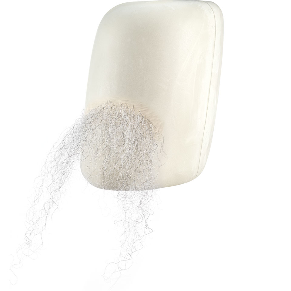 Mustasch 9220 Ofriserad SALTnPEPPER - Kryolan - 2