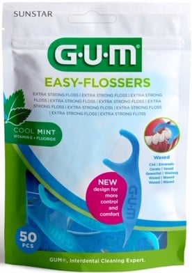 GUM EasyFlossers Tandtrådsbygel 50 st