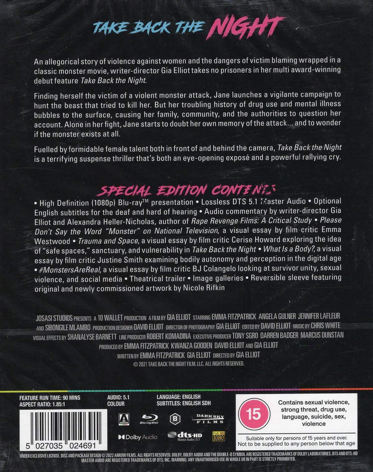 Take Back the Night (ej svensk text) (Blu-ray) - 2