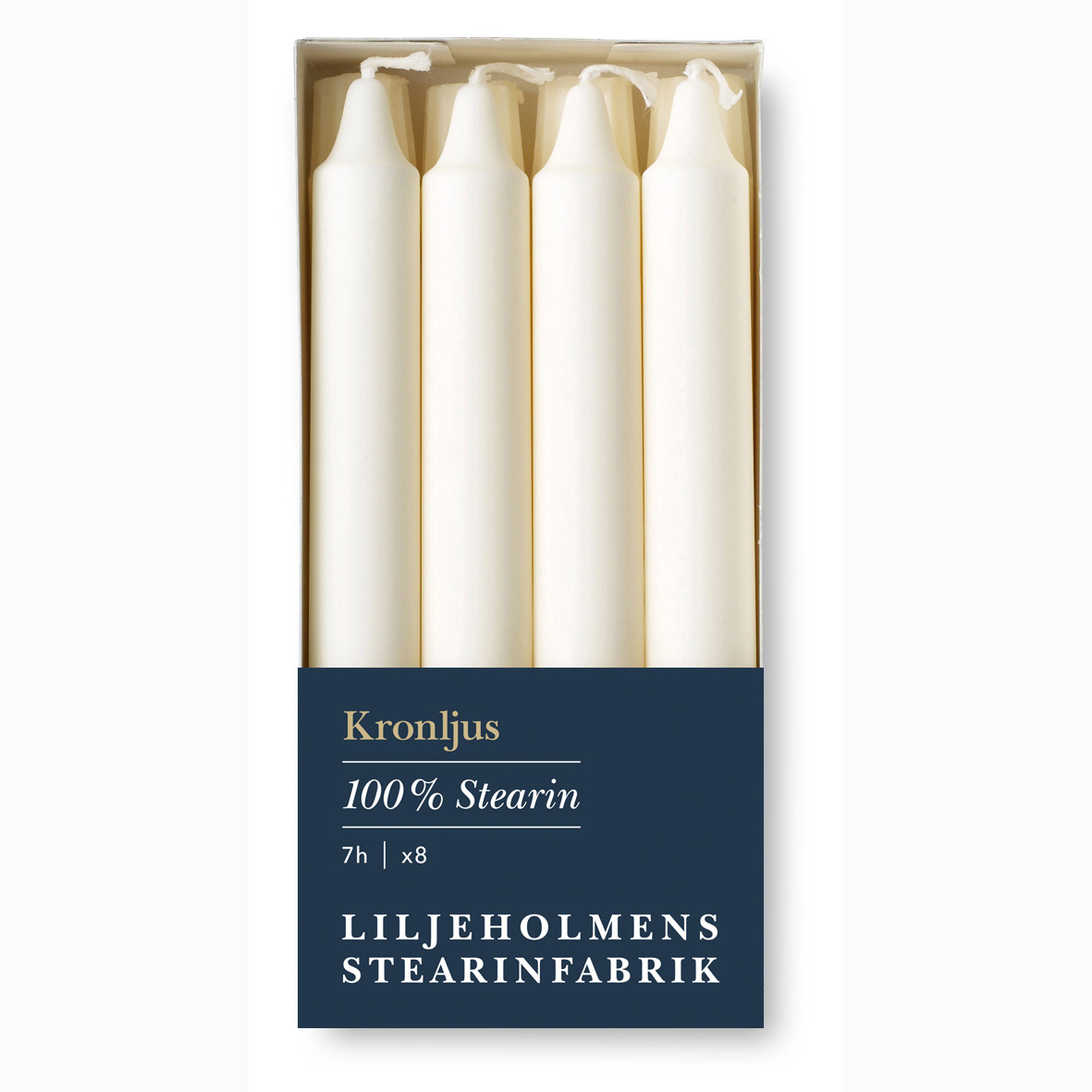 Kronljus 8-p Crème - 2