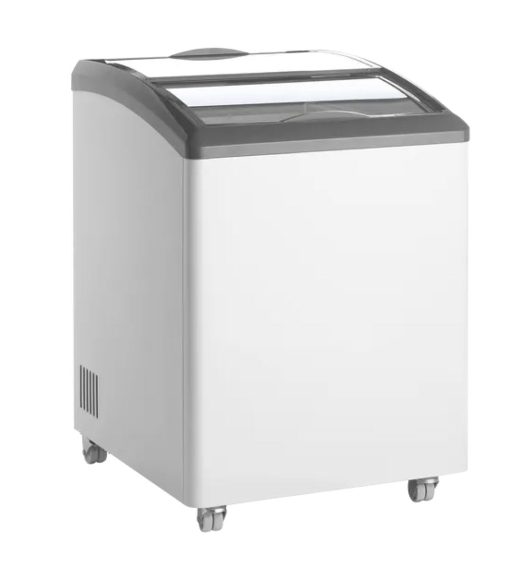 Glassbox IC155D, böjt lock, 137 liter - 2