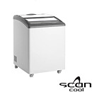 Glassbox IC155D, böjt lock, 137 liter