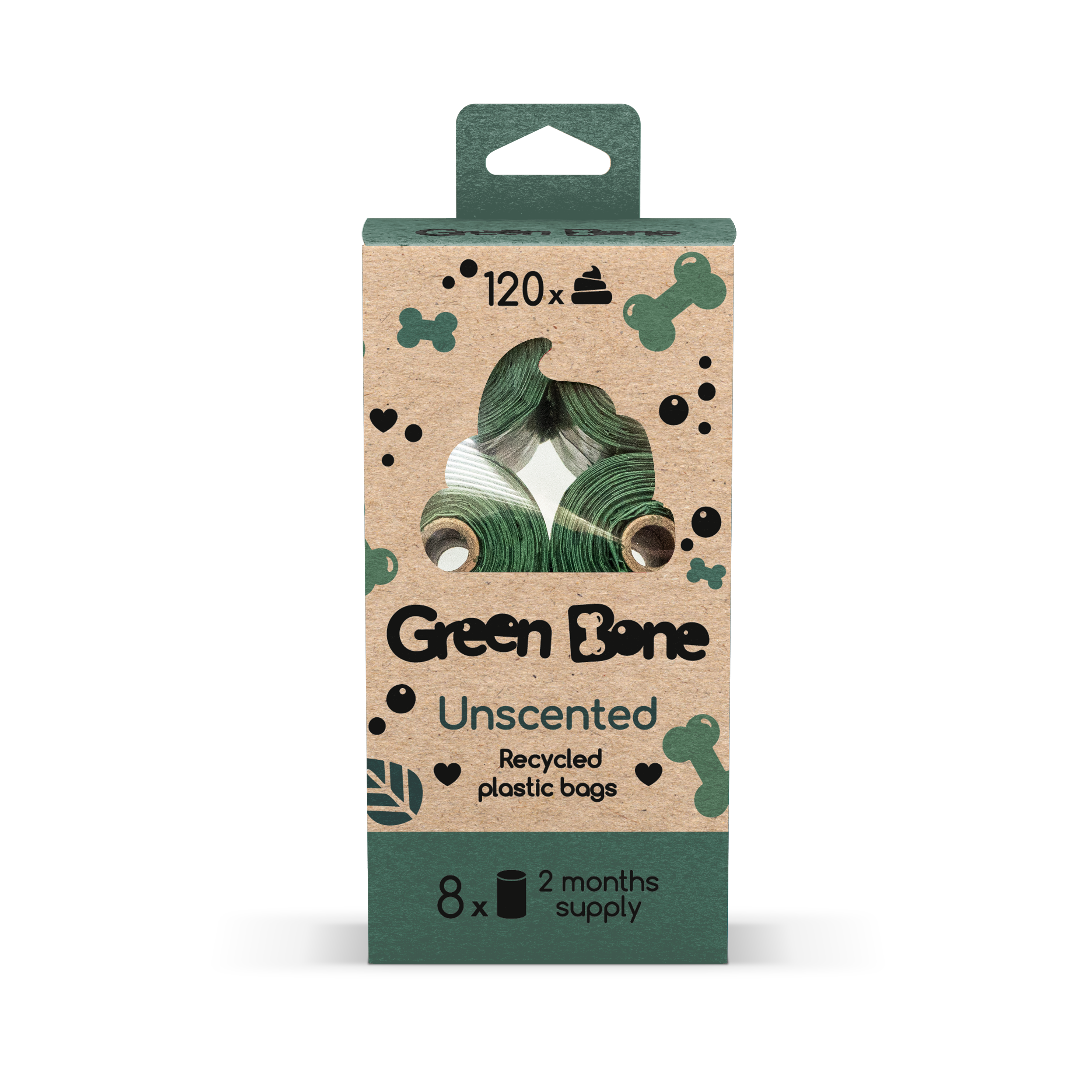 Green Bone refill 8 rullar