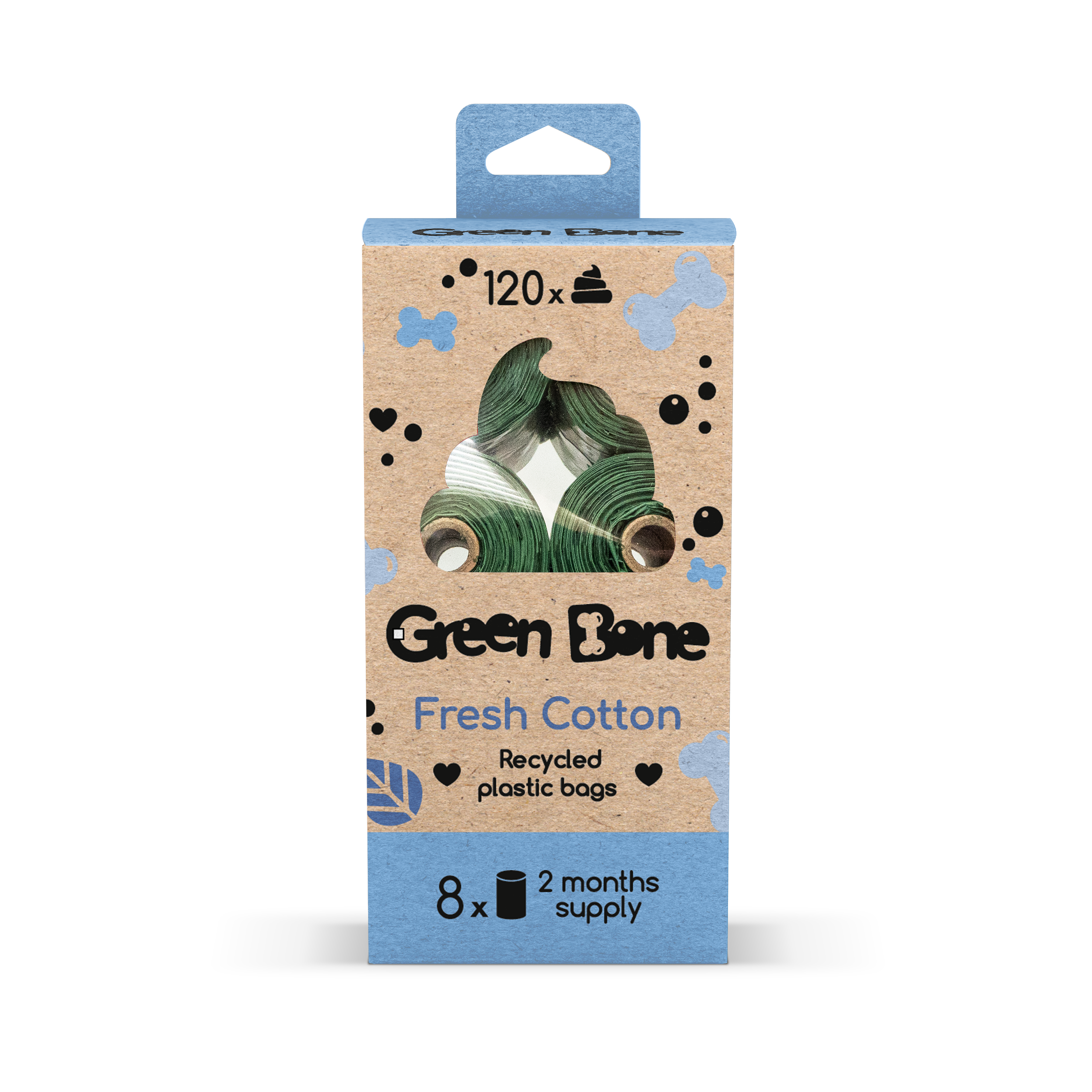 Green Bone refill 8 rullar - 2