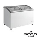 Glassbox IC352D, böjt lock, 330 liter
