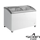 Glassbox IC352D, böjt lock, 330 liter