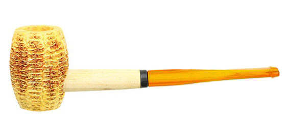 Missouri Meerschaum Huck Finn Corn Cob Rak Pipa