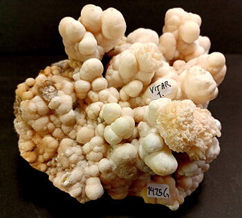 Vit Aragonit Kluster (Grottkalcit) - VITAR1