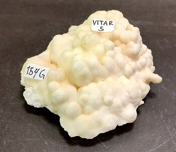 Vit Aragonit Kluster (Grottkalcit) - VITAR5