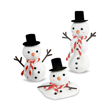 Pysselkit Snögubbar
