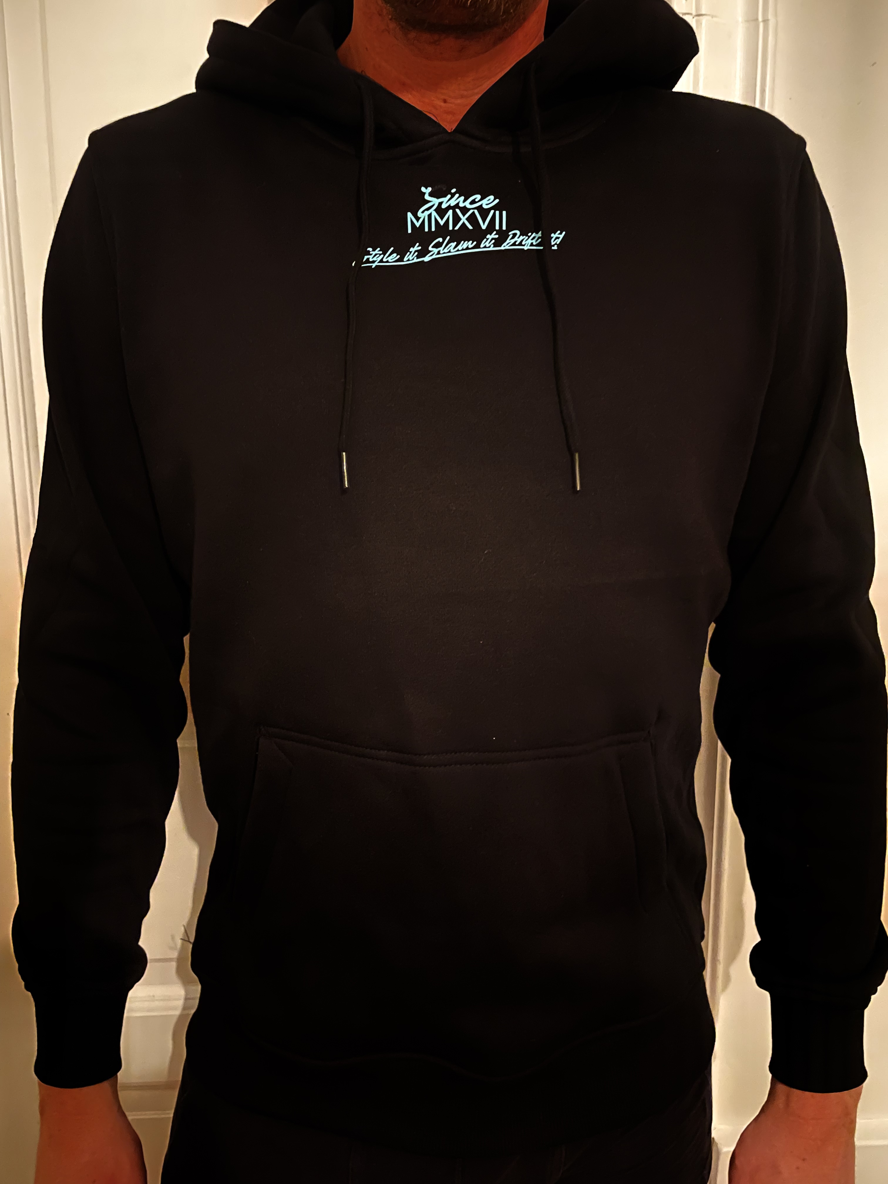 59°North Wheels Hoodie "D-008" black - 2