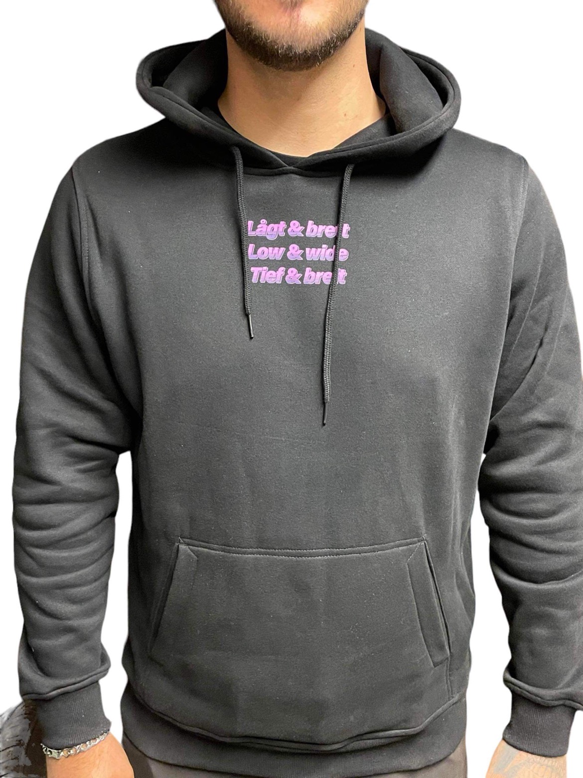 59°North Wheels Hoodie "D-003" black - 2