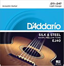 EJ40. Strängset Silk & Steel 011-047