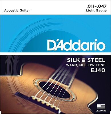 EJ40. Strängset Silk & Steel 011-047
