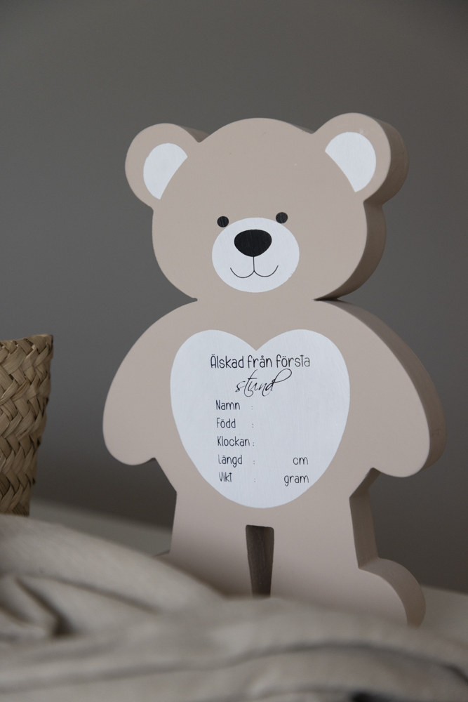 Nalle i trä -  Älskad från första stund - 4