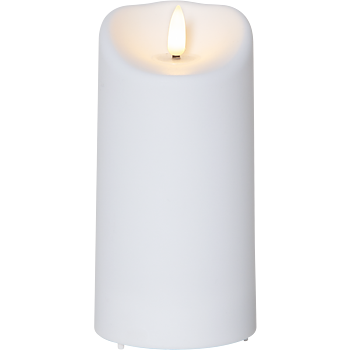 LED Blockljus Flamme 15cm