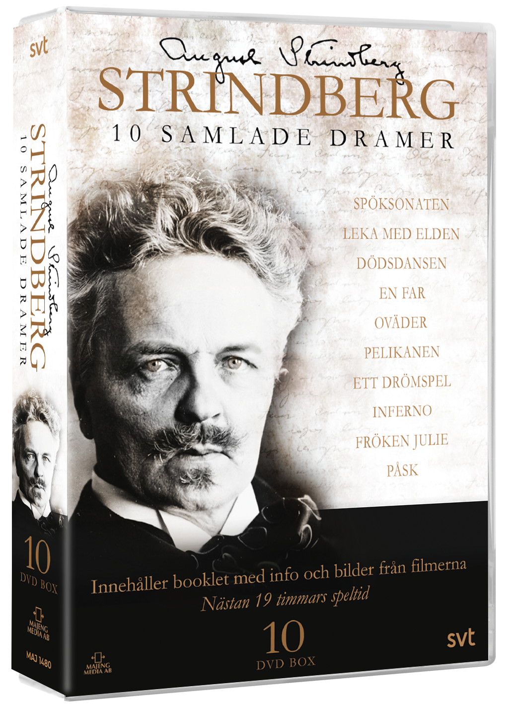 Strindberg Box - 10 Samlade dramer