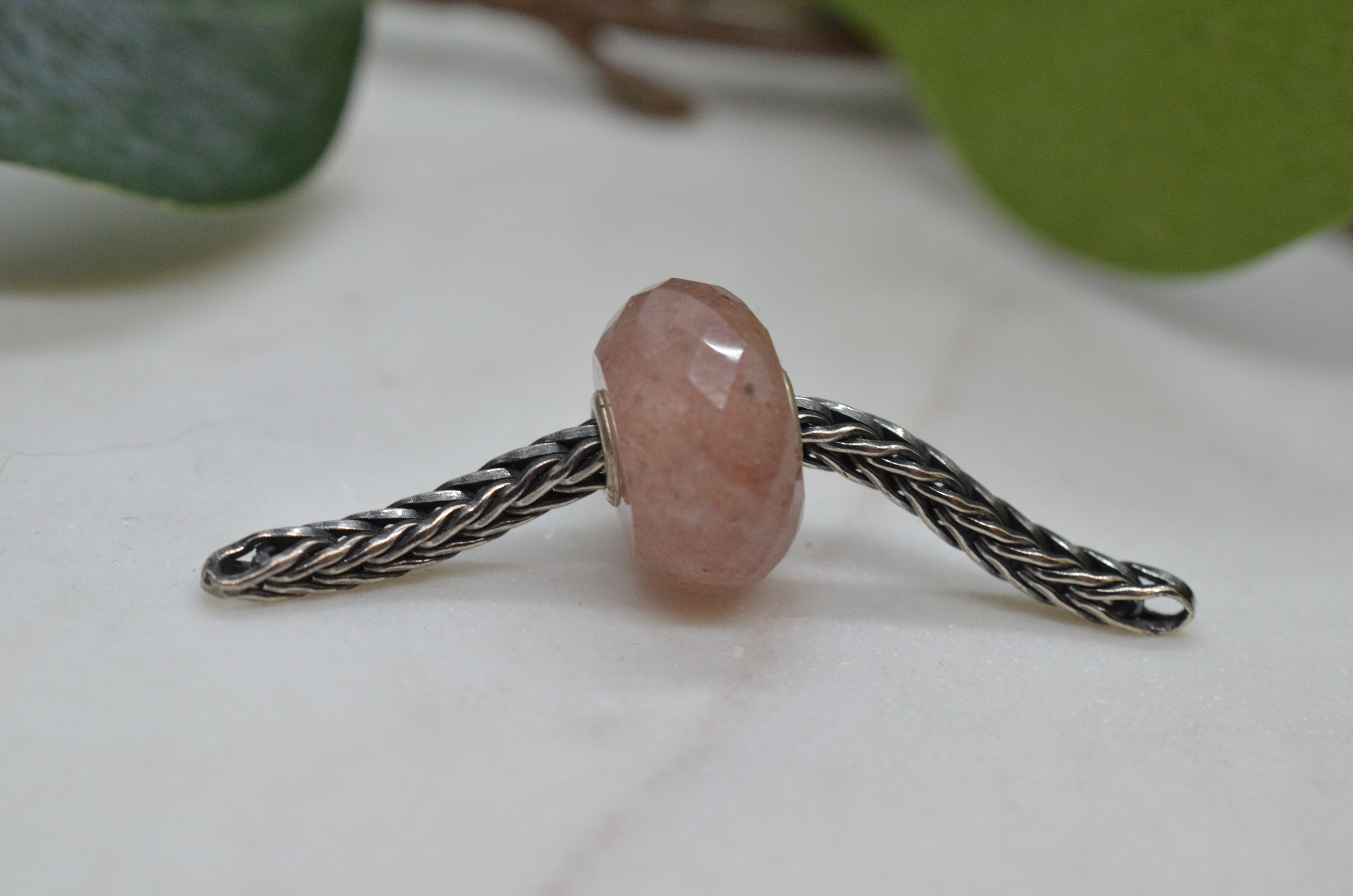 Trollbeads Strawberry Quartz