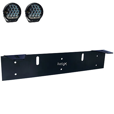 Brakett, 2 LED-ekstralys | 7 tommer