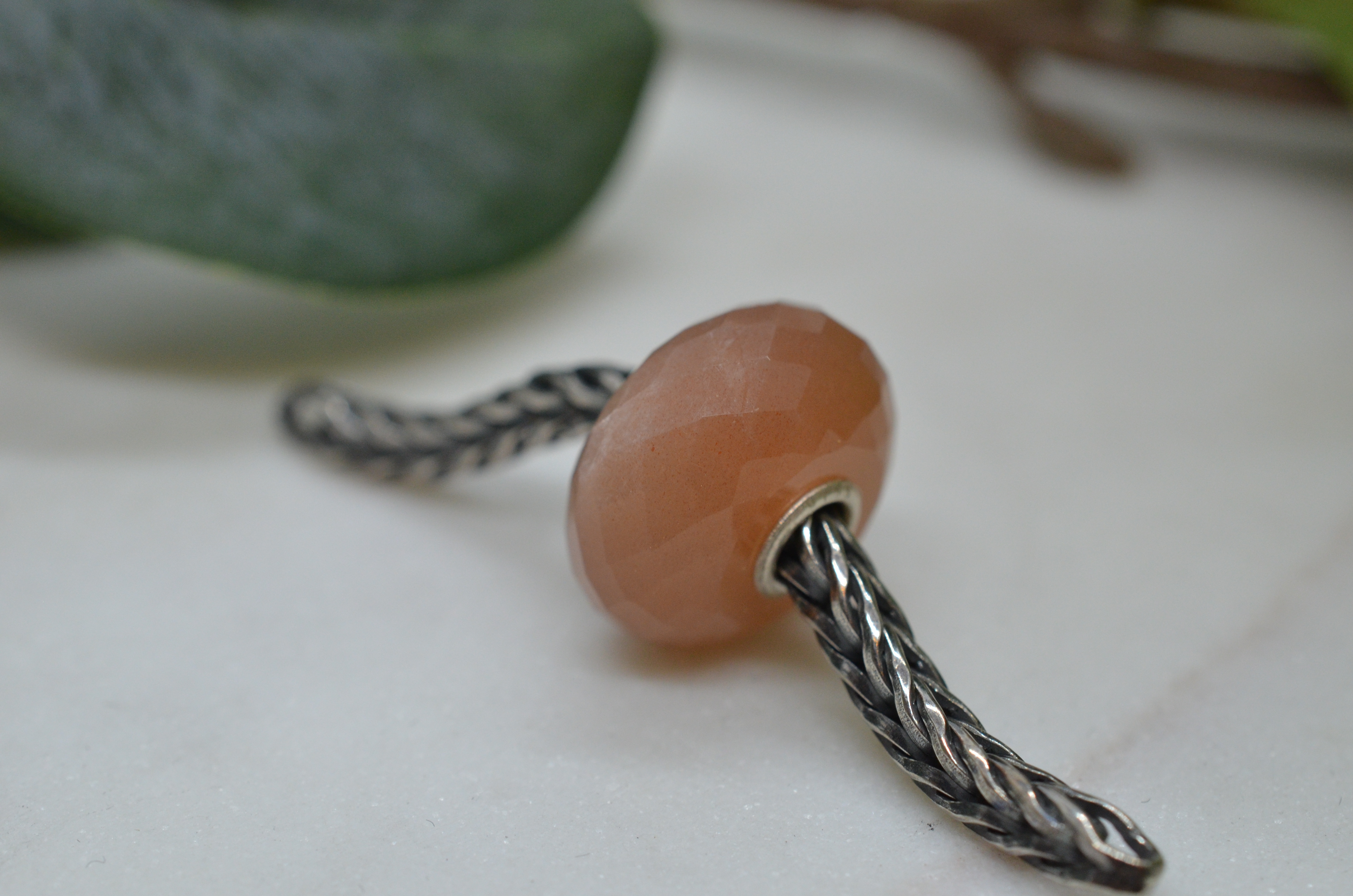 Trollbeads Feldspar Moonstone (beige) - 2
