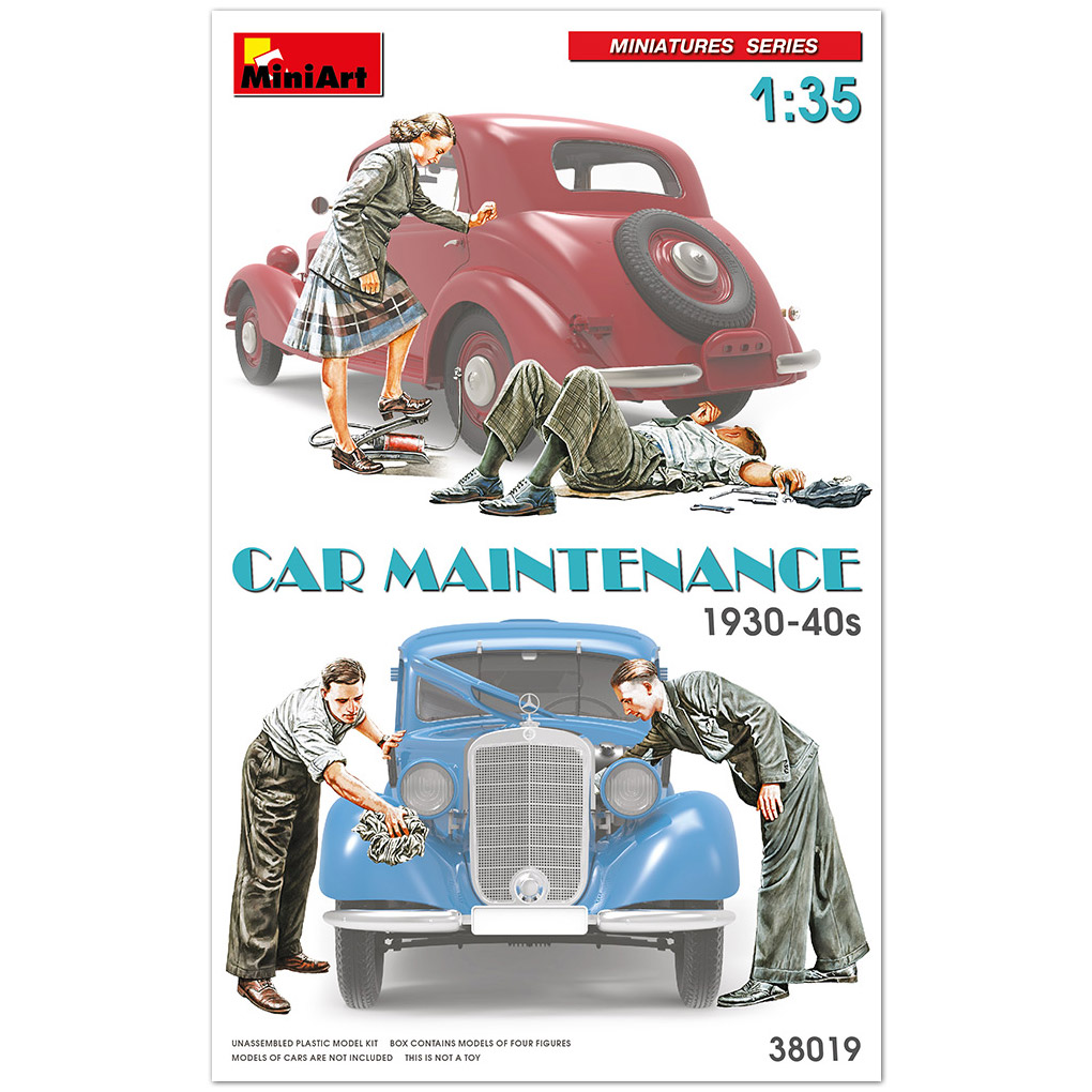 1/35 Car Maintenance  1930-40s