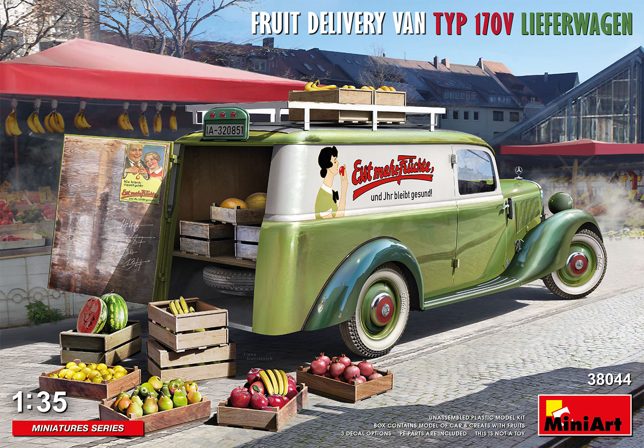 1/35 FRUIT DELIVERY VAN TYP 170V LIEFERWAGEN