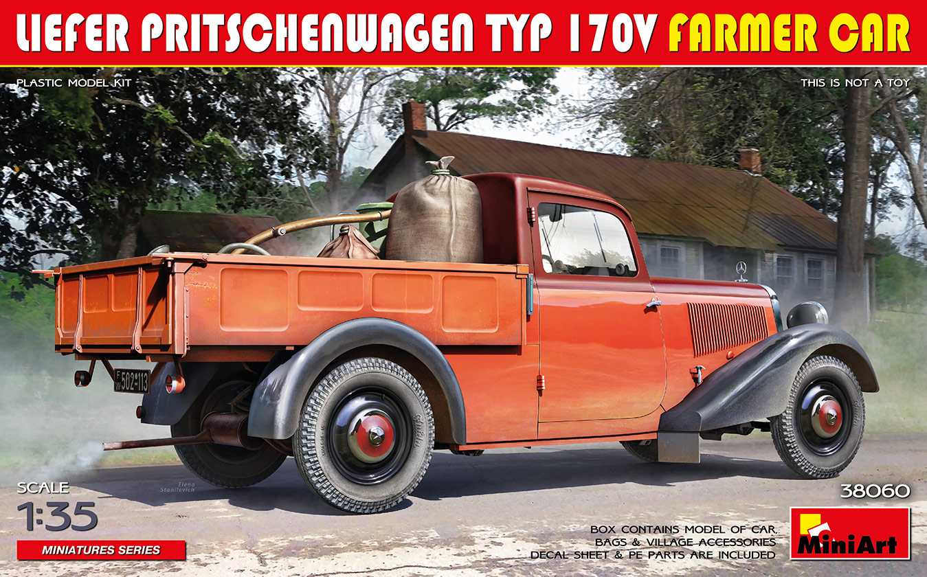 1/35 Liefer Pritschenwagen Typ 170V Farmer Ca