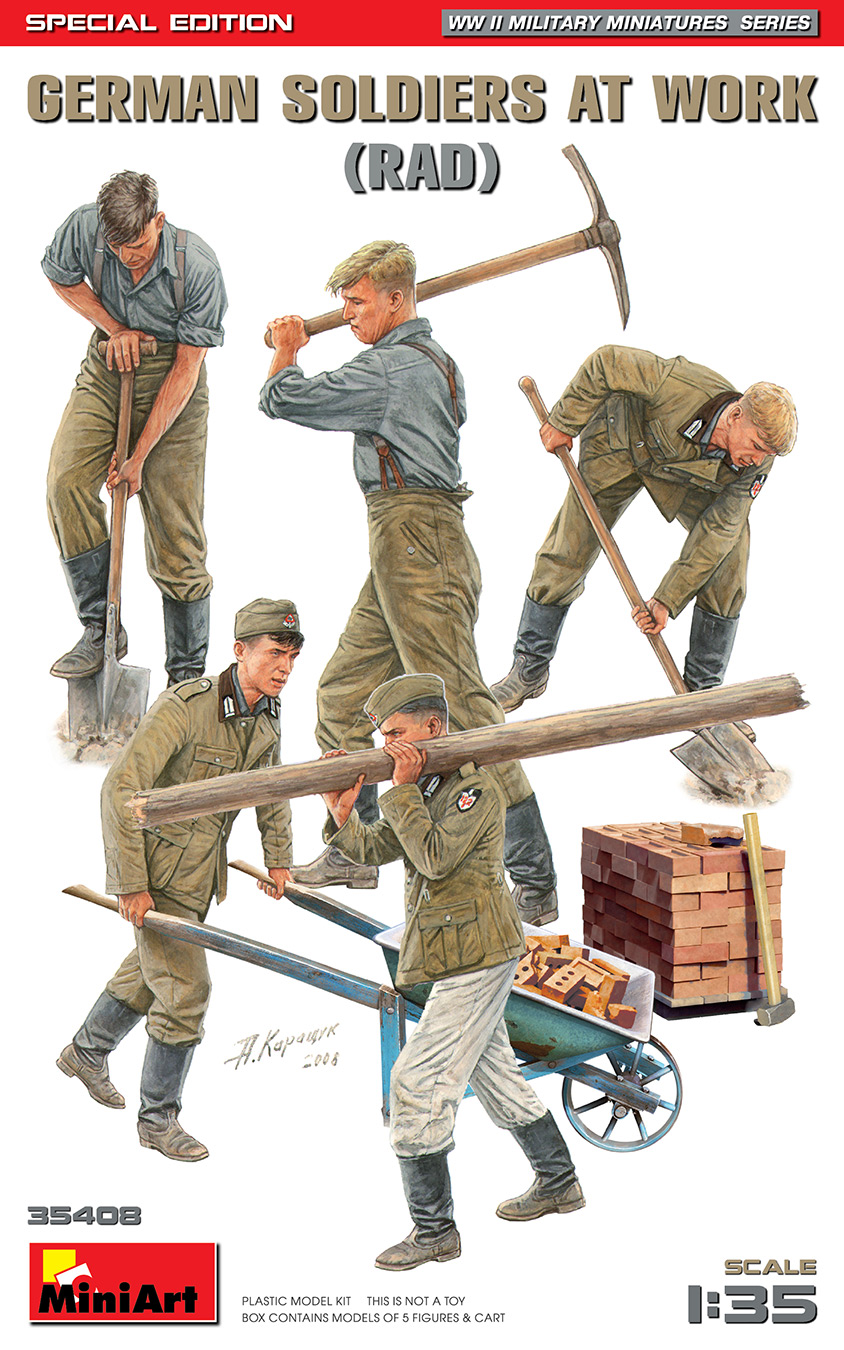 German Soldiers at Work (RAD) Special Editio