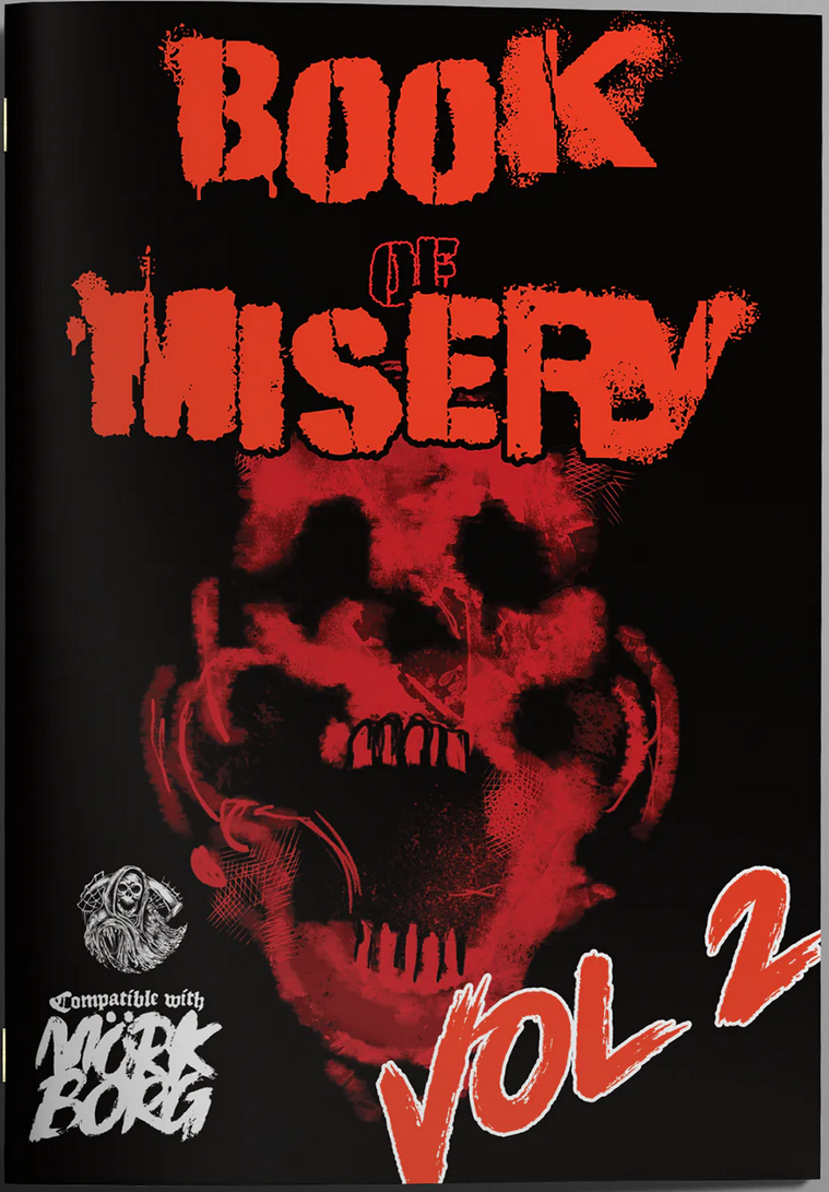 Mörk Borg RPG The Book of Misery Issue 2 + PDF