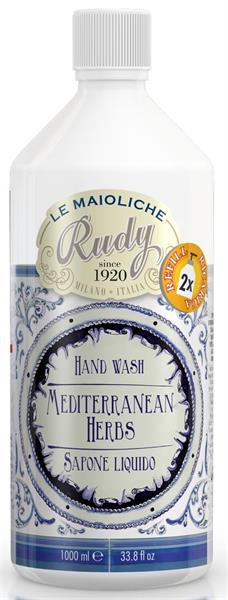 Maioliche Refill Liquid Soap Mediterraean Herbs 1000ml