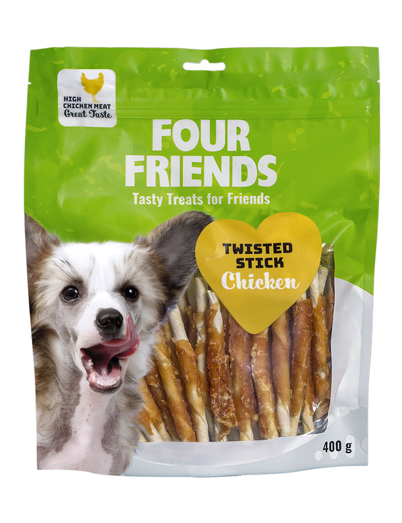 FourFriends Twisted Stick 12,5 cm, Chicken